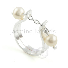 Handmade Fresh Water Pearl Ring 925 Silver Ring For Wholesale Jewelry